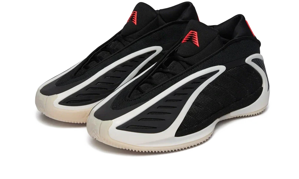 Adidas AE 2 Black White Red — vue de face
