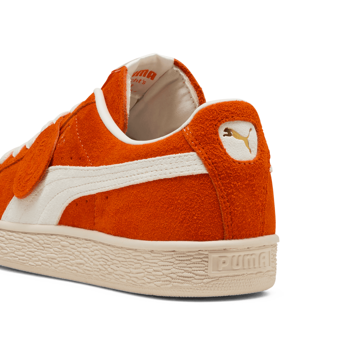 Puma Suede Charles F. Stead Orange Glo White | 403766-02