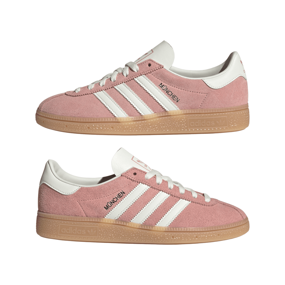 adidas Muenchen Wonder Mauve Off White Silver Metallic (Women's)