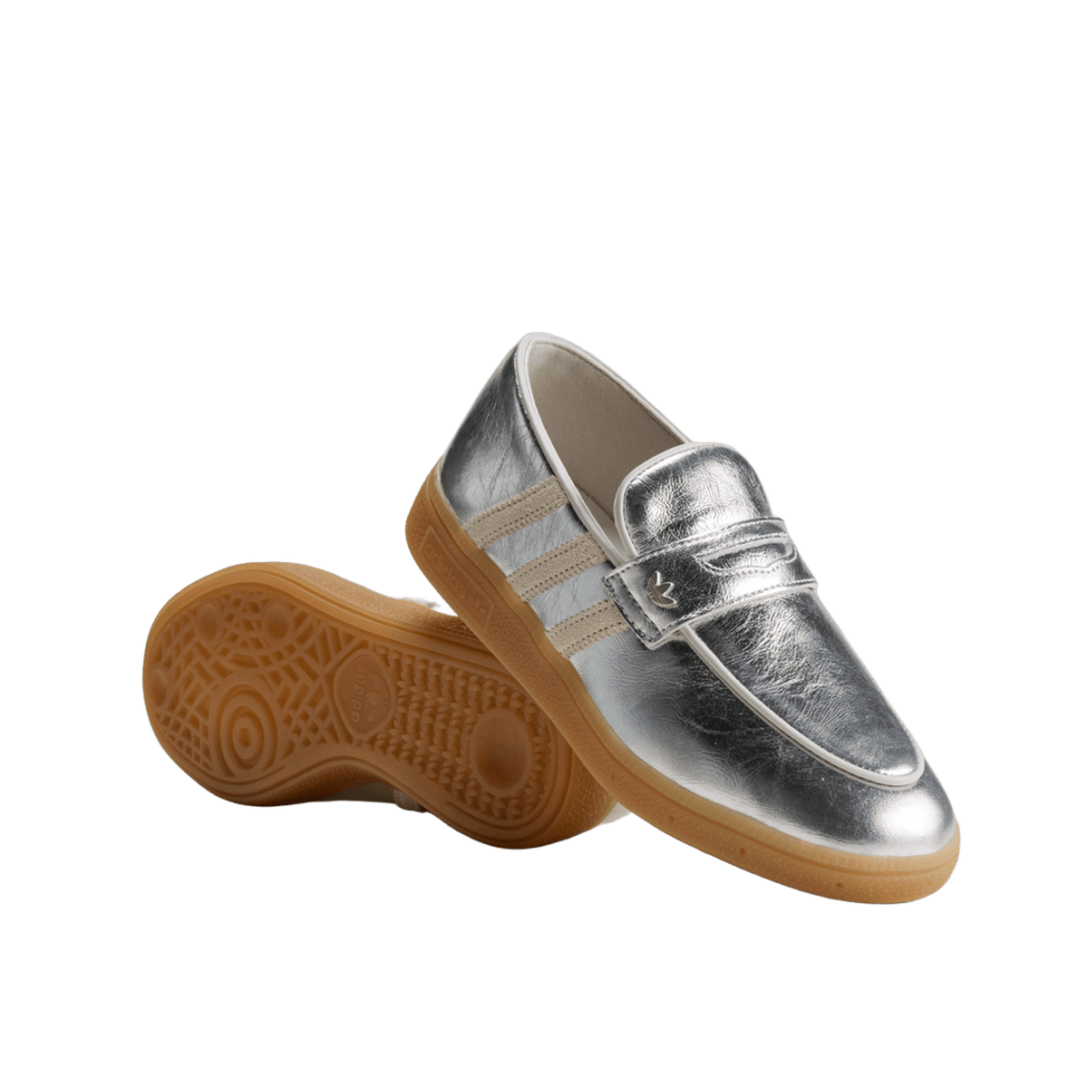 adidas Handball Spezial Loafer Silver Metallic Off White (Women's)
