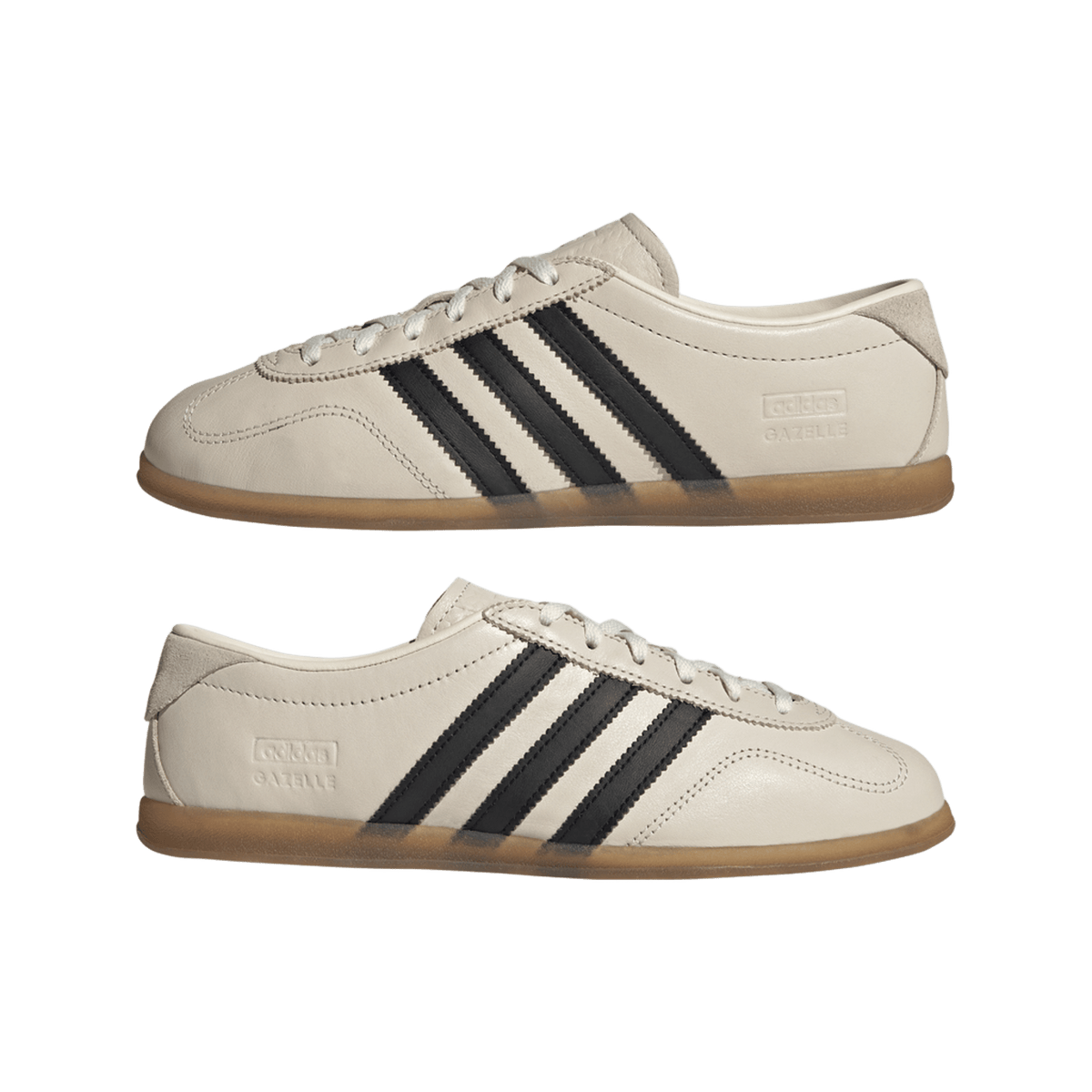 adidas Gazelle Lo Pro Chalk White Black (Women's)