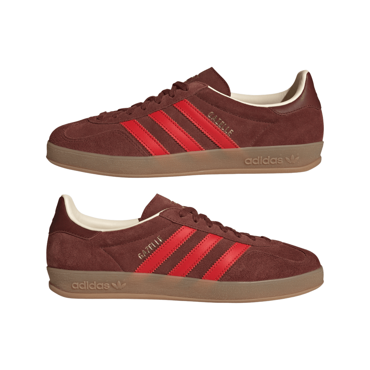 adidas Gazelle Indoor Fox Brown Red