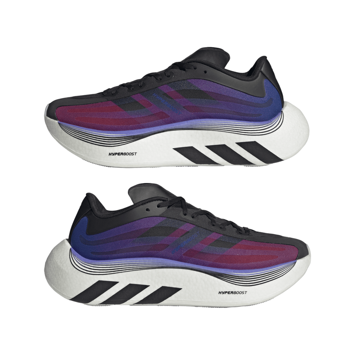 adidas Hyper Boost Euphoria LT Black Lucid Blue Solar Red