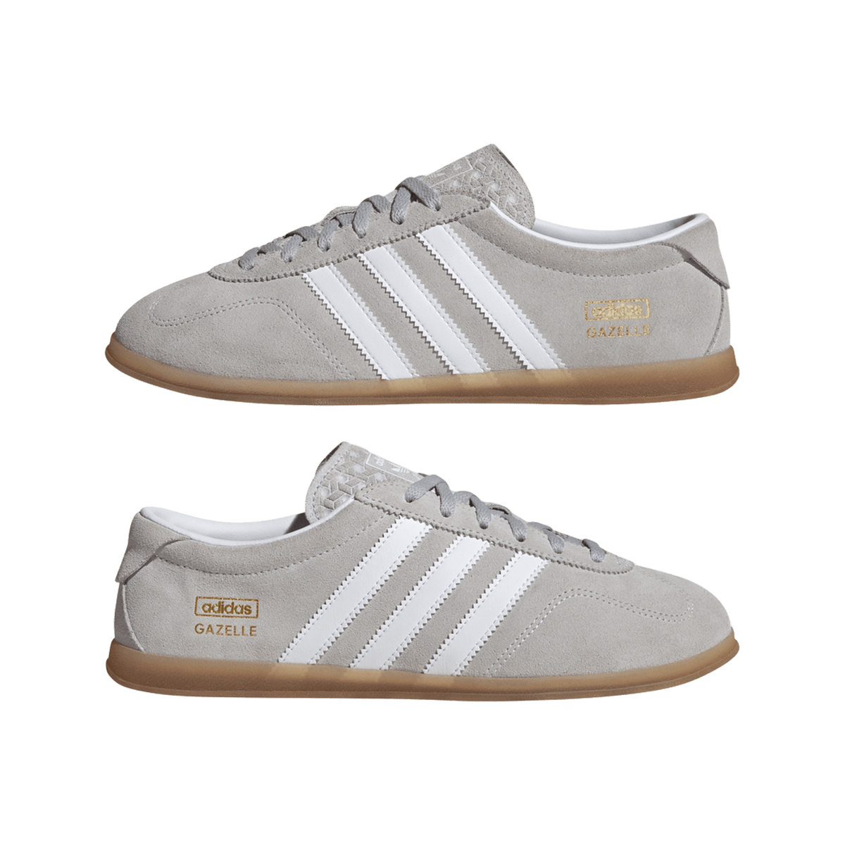 adidas Gazelle Lo Pro Grey White Gum (Women's)