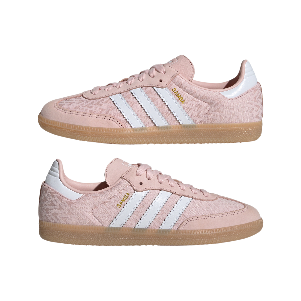 adidas Samba OG Sandy Pink White Gold (Women's)