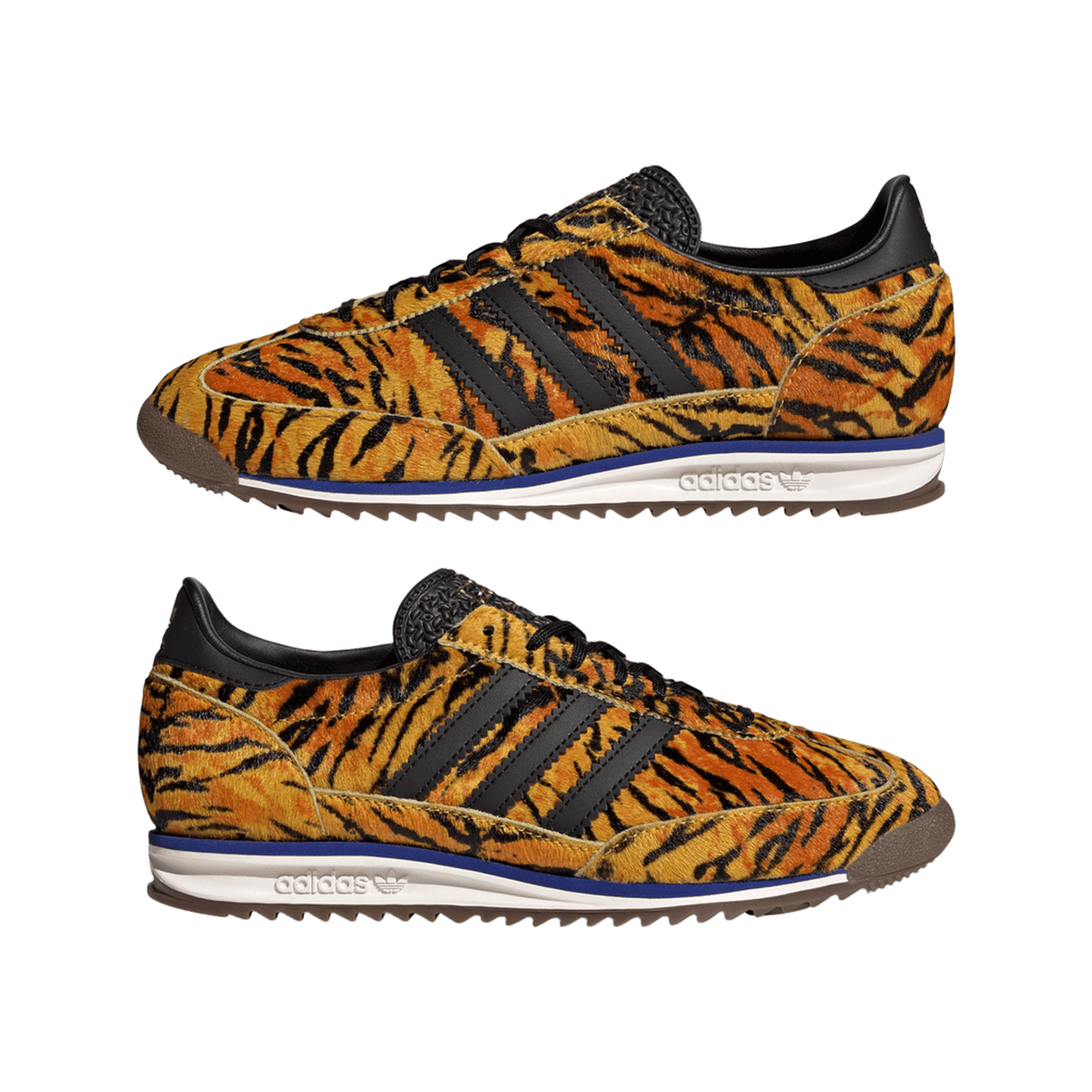 adidas SL 72 OG Yellow Core Black Lucid Blue (Women's)