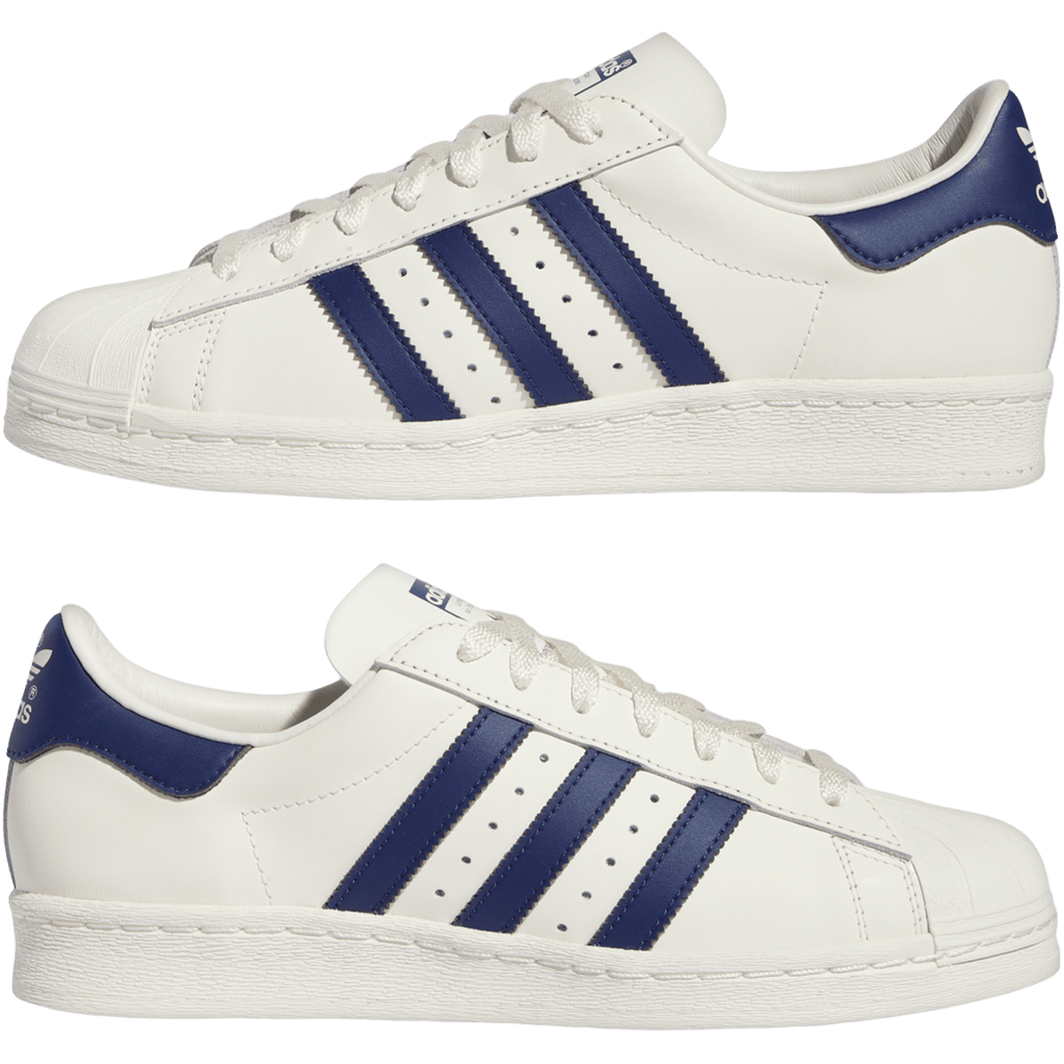 adidas Superstar 82 White Dark Blue