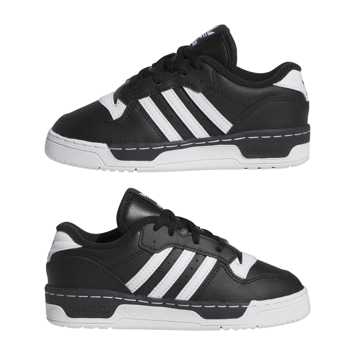 adidas Rivalry Low Core Black Cloud White (PS)