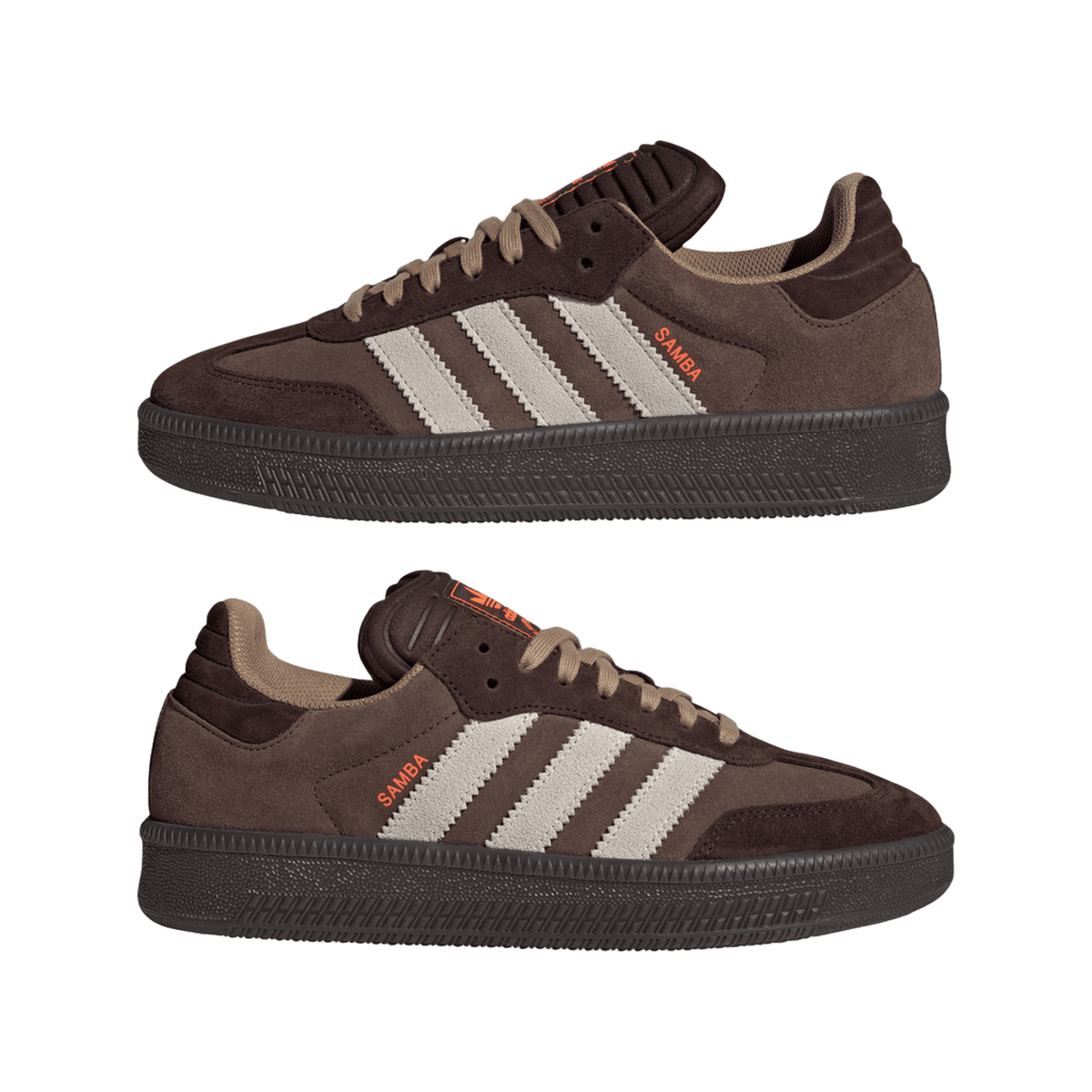 adidas Samba XLG Brown Alumina Aurora Coffee