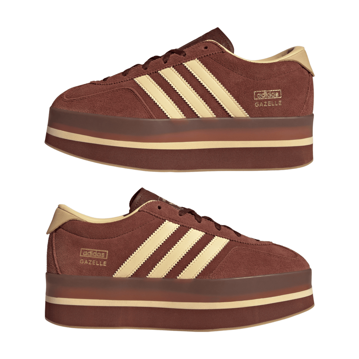 adidas Gazelle Stack Fox Brown Orange Tint (Women's)