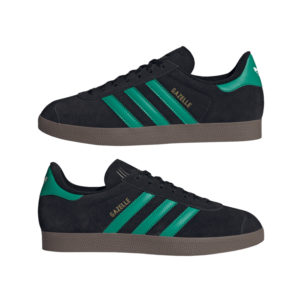 adidas Gazelle Black Court Green