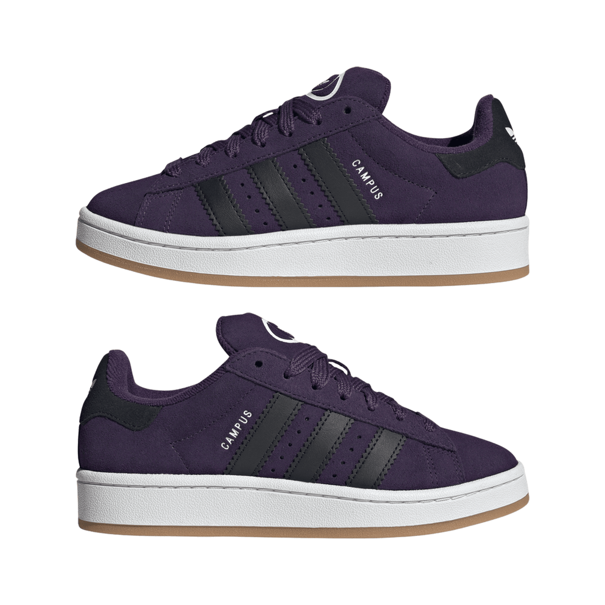 adidas Campus 00s Camp Aurora Plum Core Black Cloud White (GS)