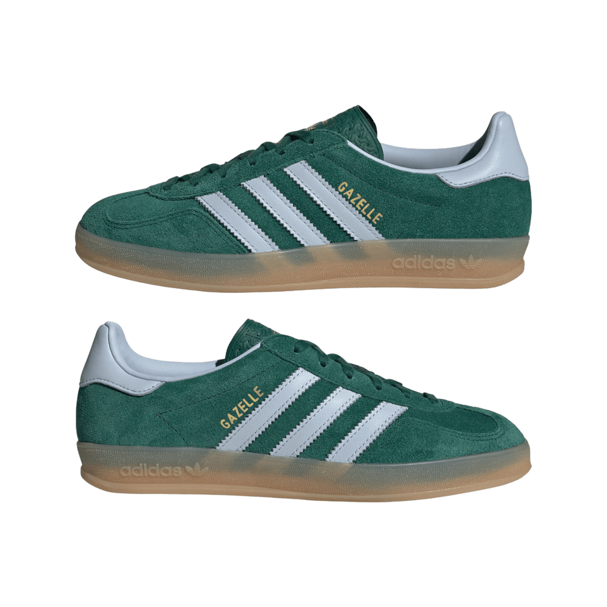 adidas Gazelle Indoor Collegiate Green Crystal Sky (Women's)