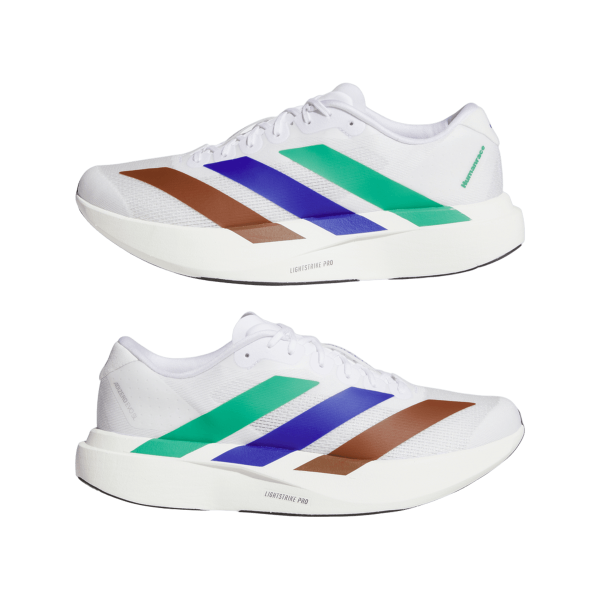 adidas Adizero Evo SL Pharrell Humanrace White Green Blue