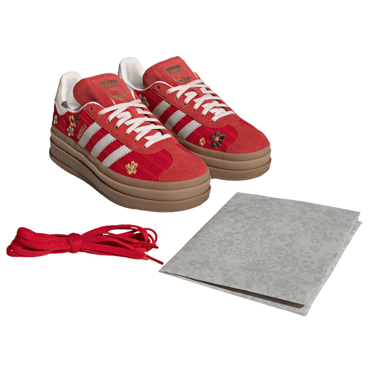 adidas Gazelle Bold Liberty London Better Scarlet Yellow (Women's)