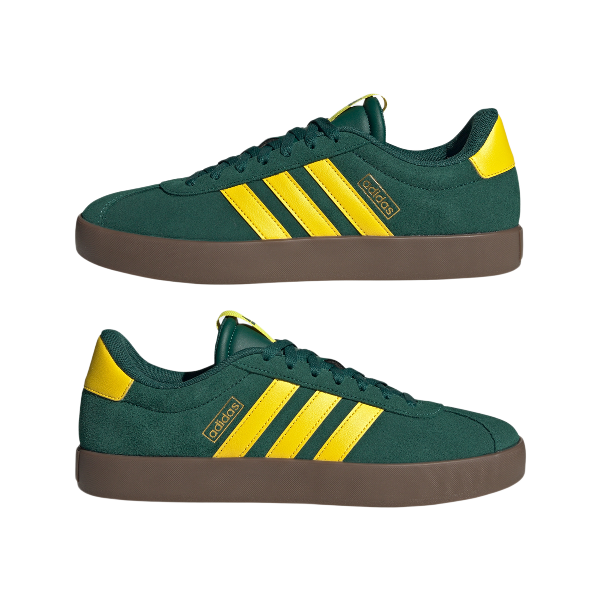 adidas VL Court 3.0 Collegiate Green Yellow Gold Metallic