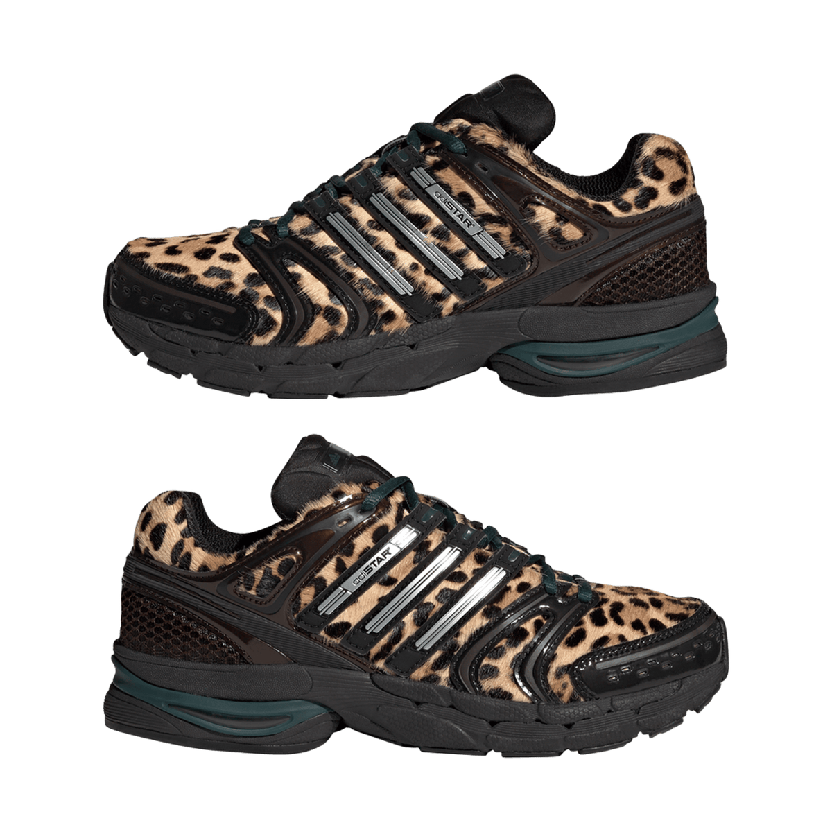 adidas Adistar Control 5 Leopard Aurora Ivy Black (Women's)