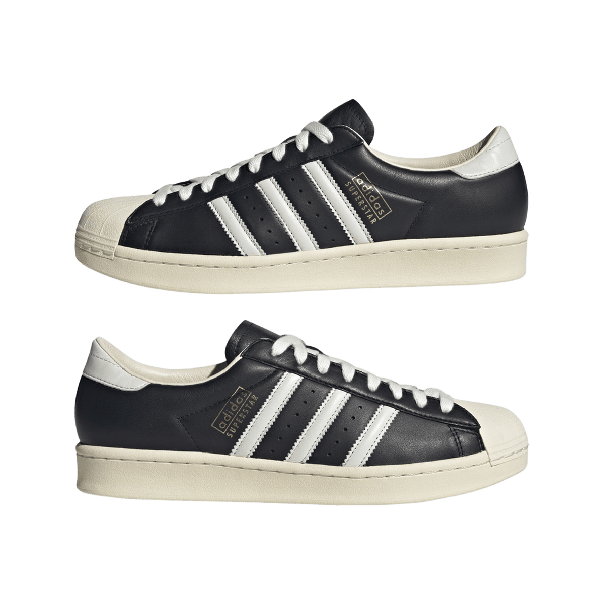 adidas Superstar Vintage Black White Cream White
