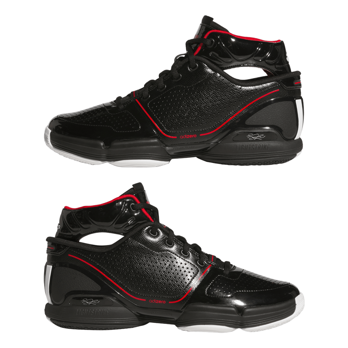 adidas Adizero Rose 1 Black Red