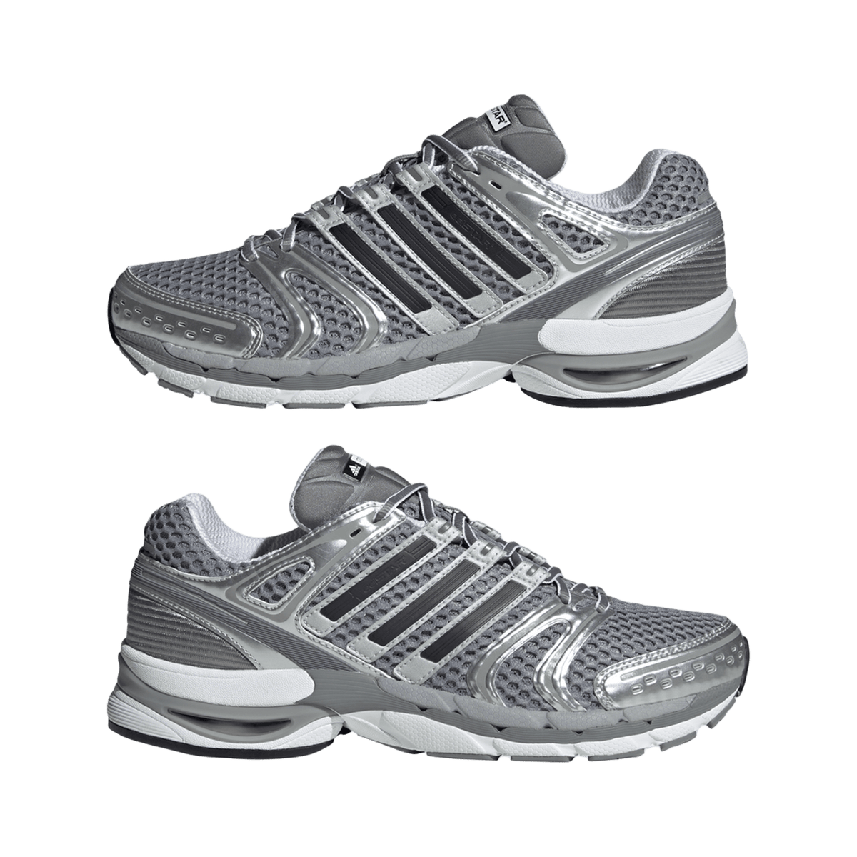 adidas Adistar Control 5 Grey Black Silver Metallic