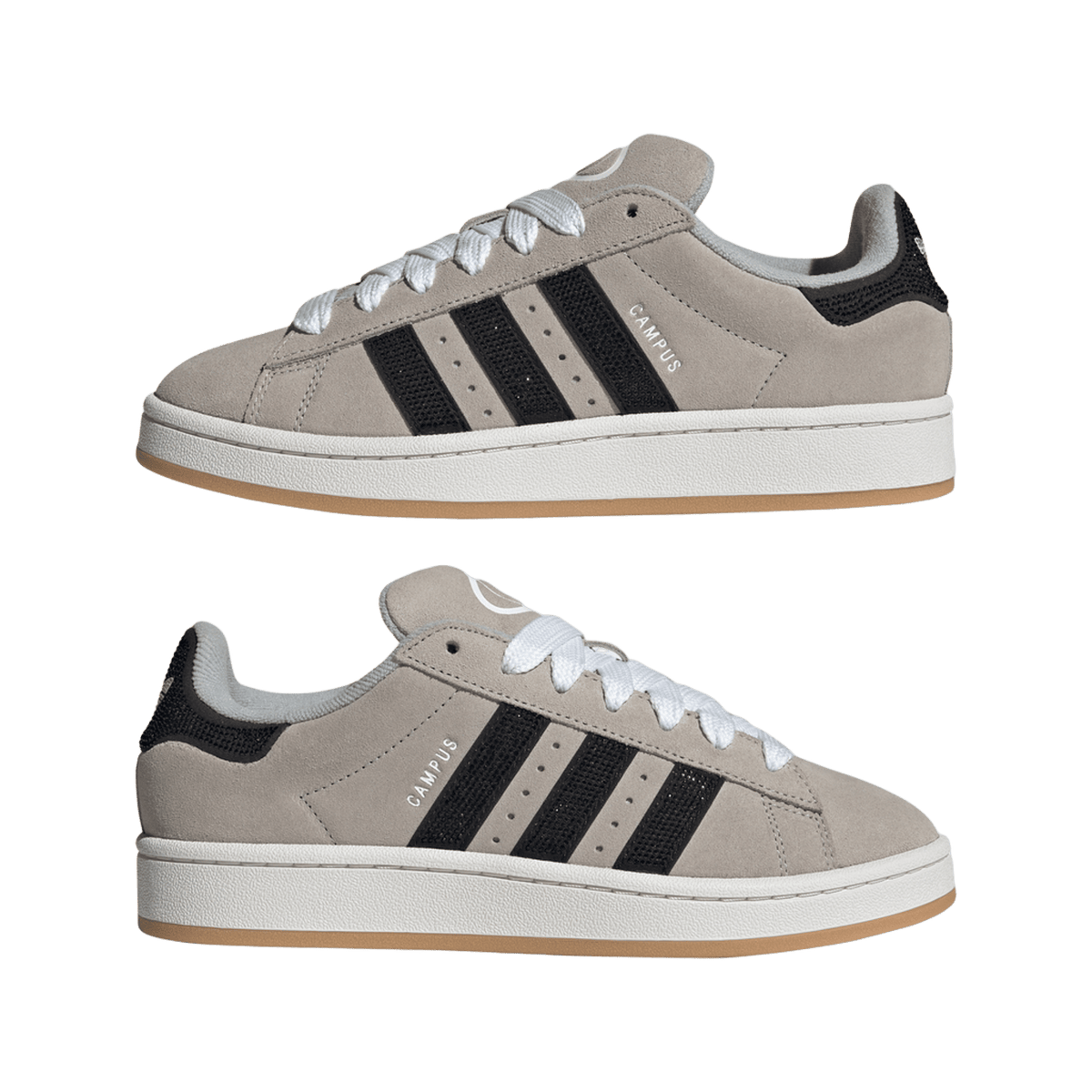 adidas Campus 00s Rhinestone Black Grey Two (Women's)