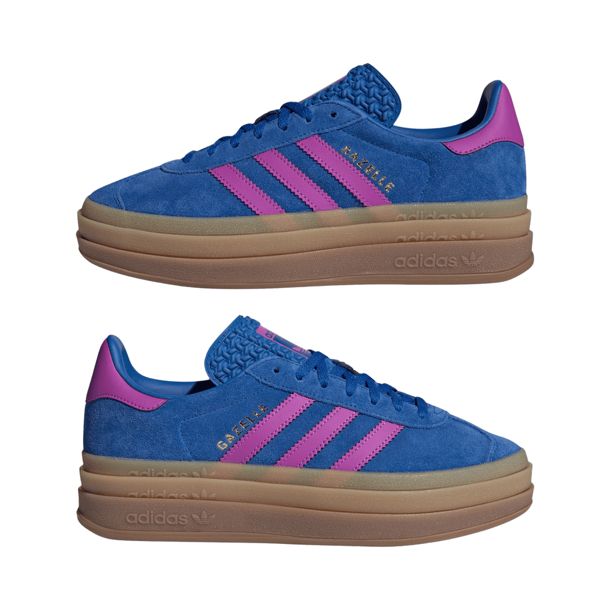 adidas Gazelle Bold Bold Blue Lucid Pink (Women's)