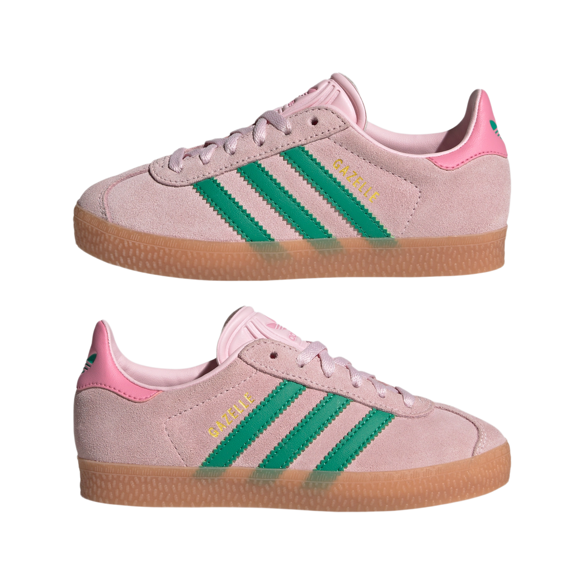 adidas Gazelle Clear Pink Court Green Bliss Pink (PS)
