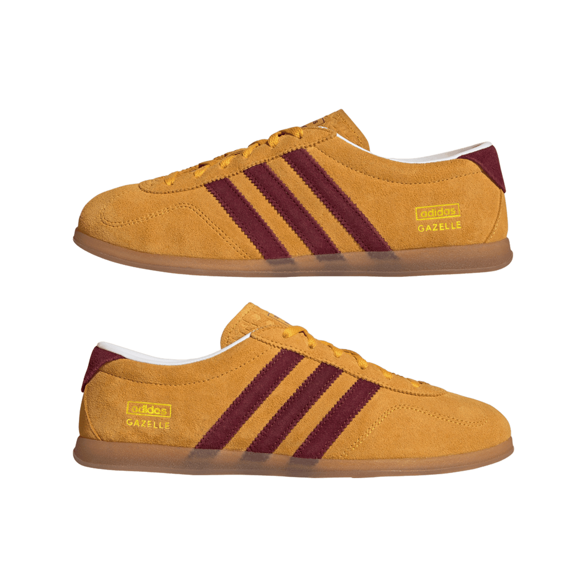 adidas Gazelle Lo Pro Crew Yellow Shadow Red (Women's)