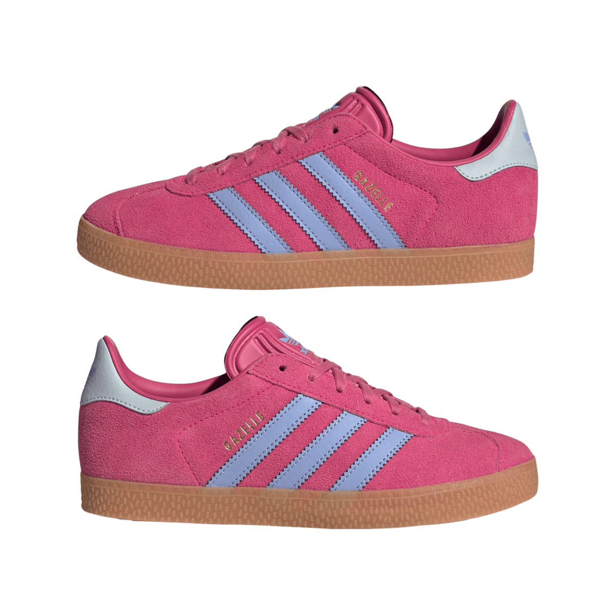adidas Gazelle Shock Pink Blue Spark Halo Blue (GS)