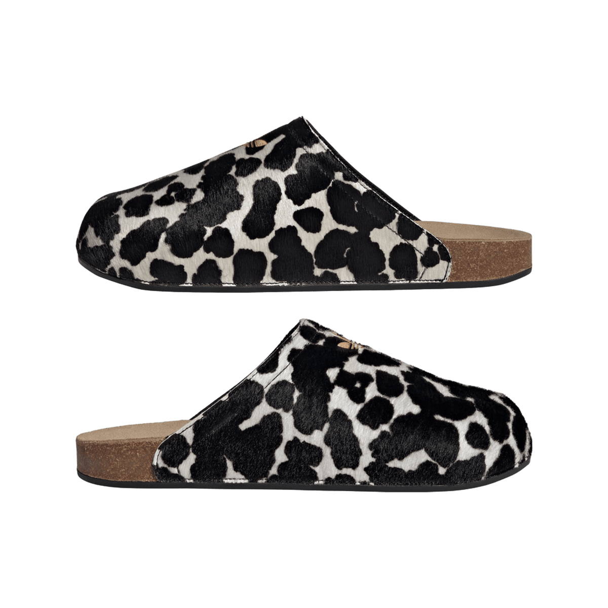 adidas Adimule Slides Cow Print Black Cloud White