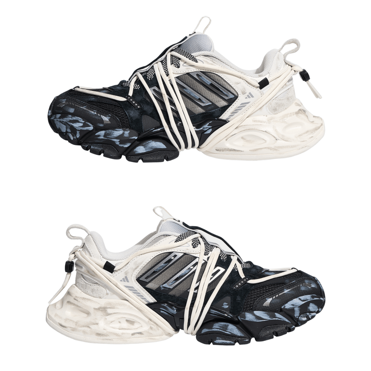 adidas XLG Runner Deluxe 2.0 Black Iron Metallic