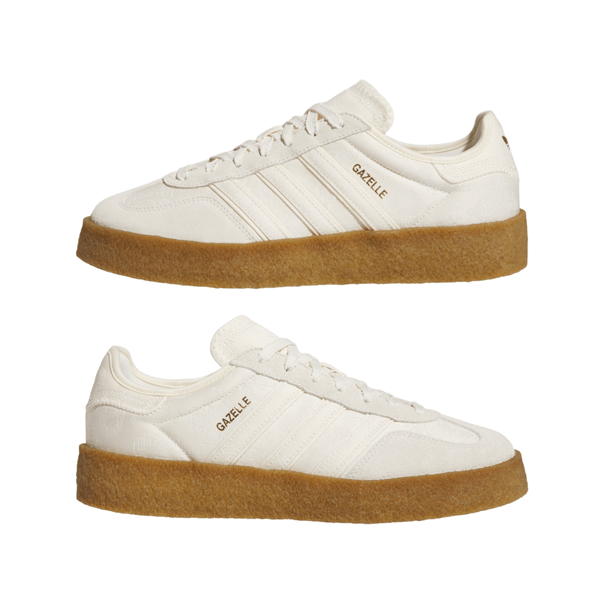 adidas Gazelle Crepe CLOT By Edison Chen Crew White