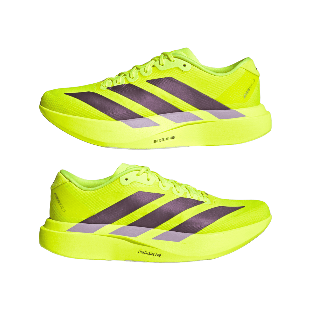 adidas Adizero Evo SL Solar Yellow Plum
