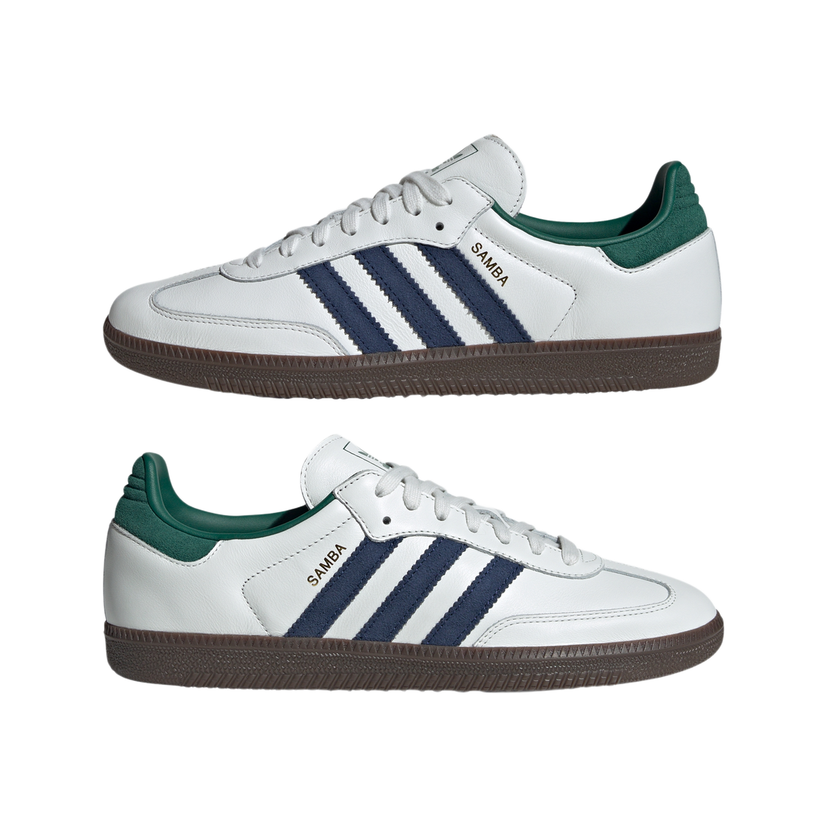 adidas Samba OG Black White Collegiate Green