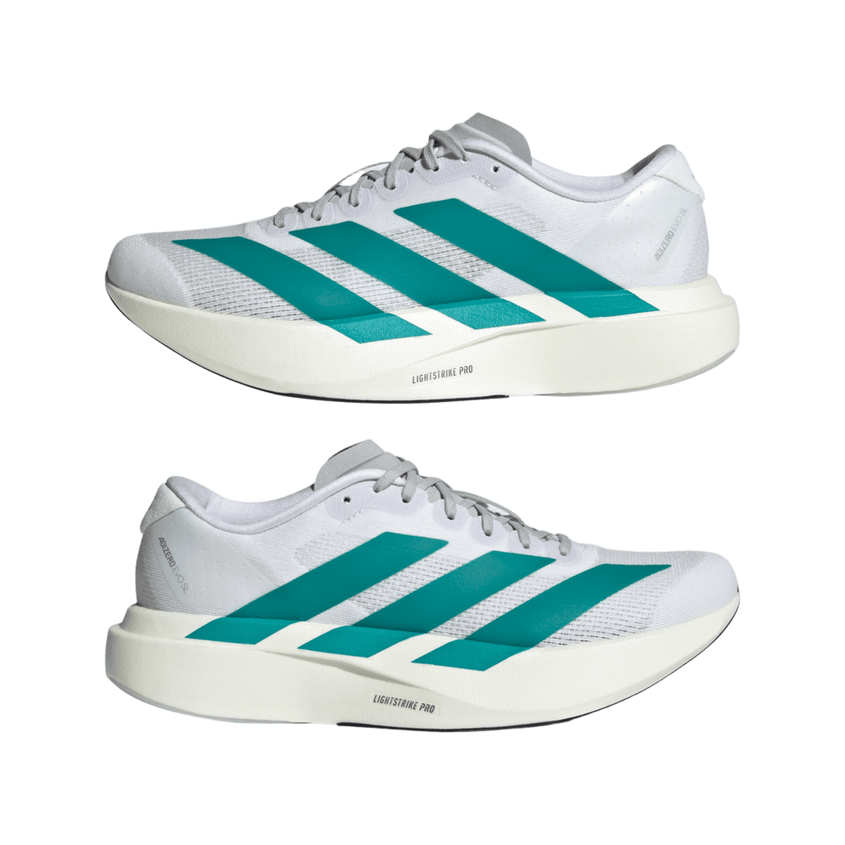 adidas Adizero Evo SL White Pure Teal (Women's)