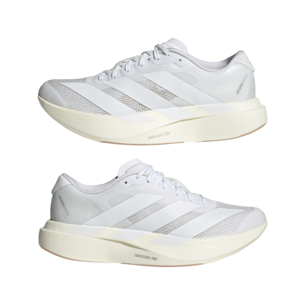 adidas Adizero Evo SL White Warm Sandstone (Women's)