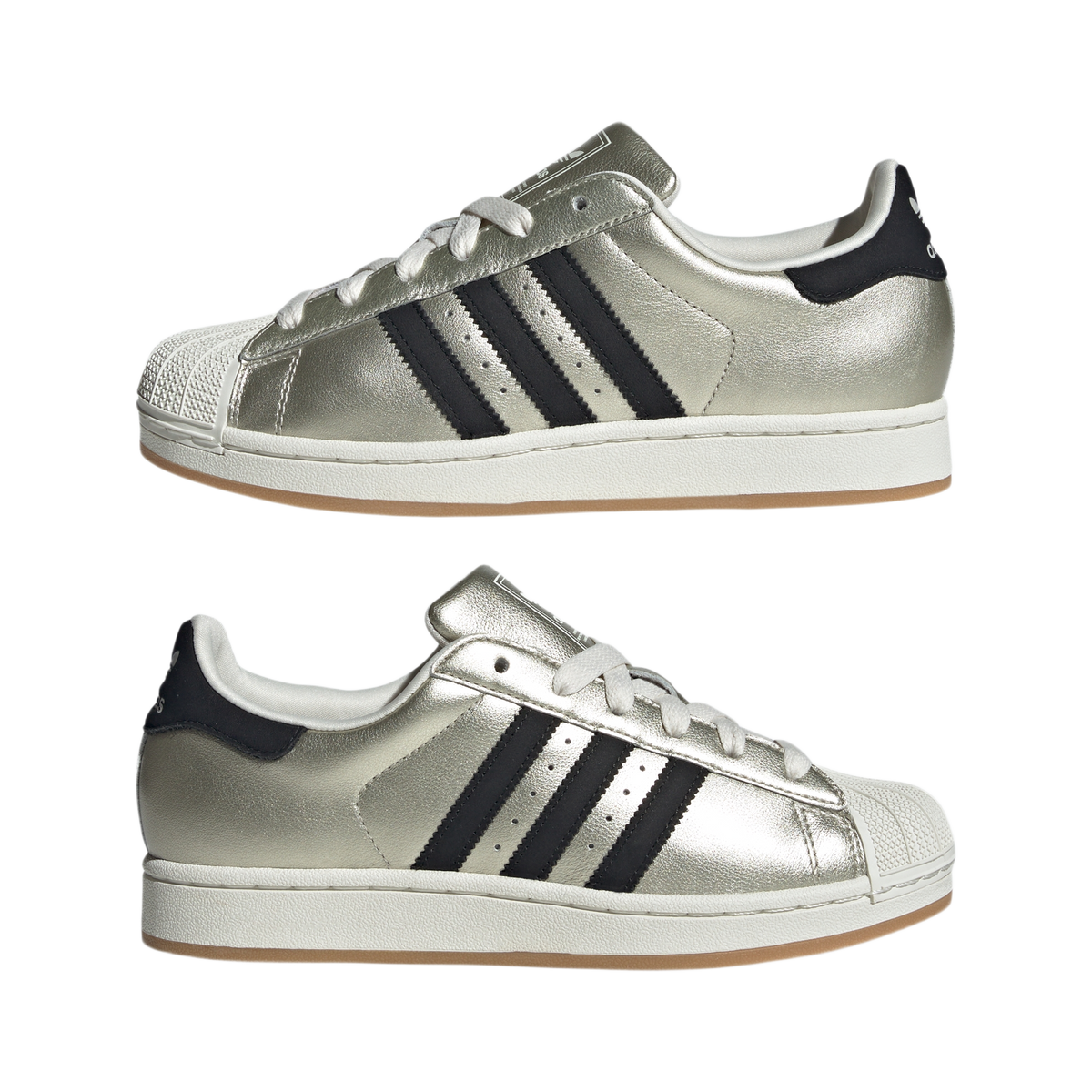 adidas Superstar II Alumina Core Black Gum (Women's)