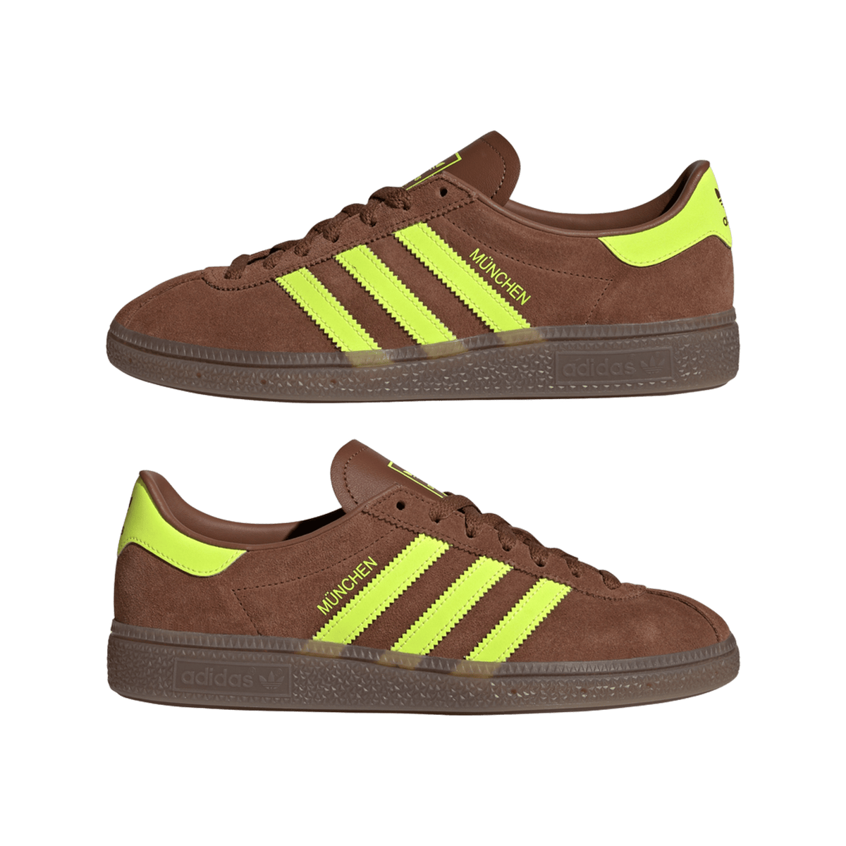 adidas Muenchen Preloved Brown Solar Yellow (Women's)