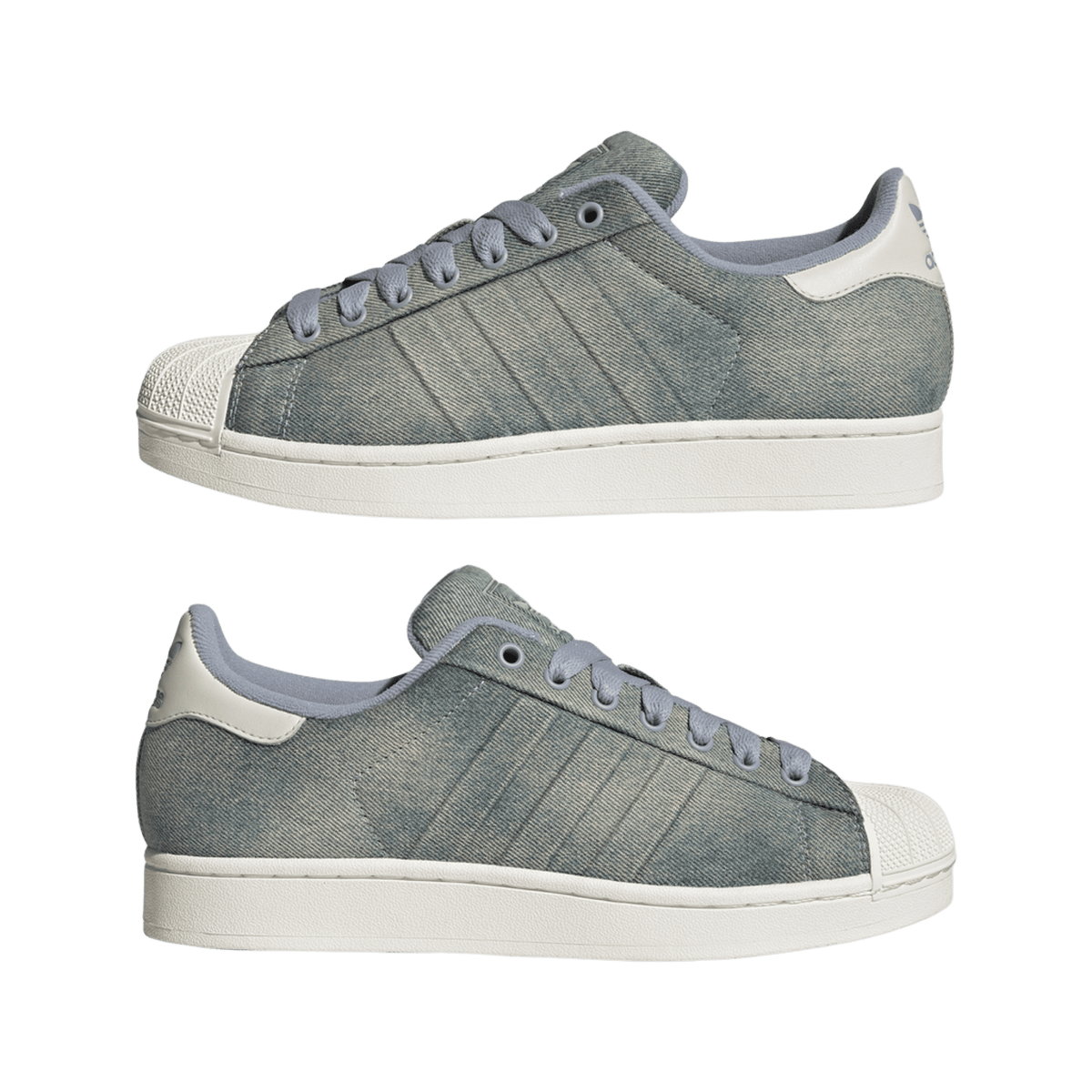 adidas Superstar II Denim Halo Silver White