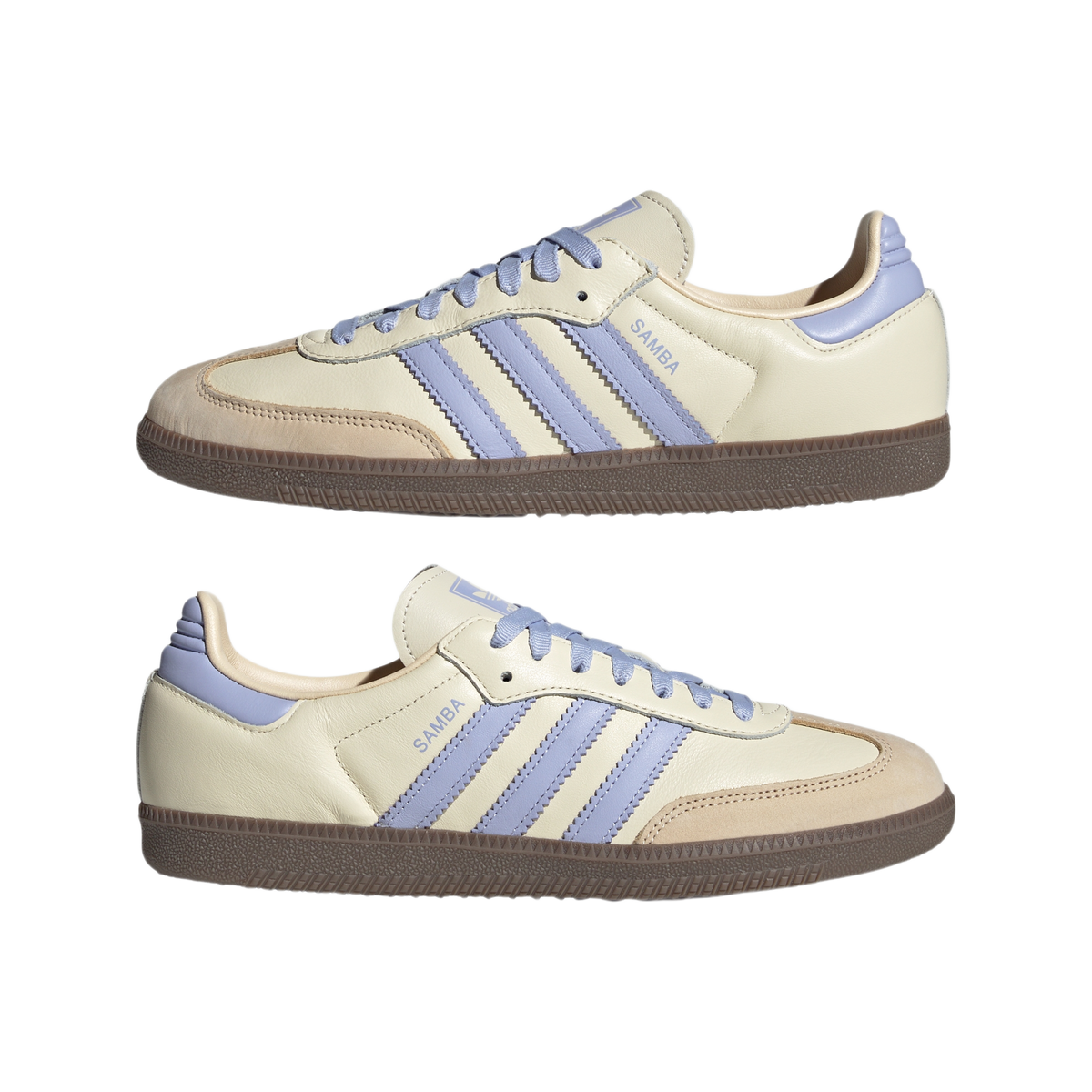 adidas Samba OG Cream White Violet (Women's)