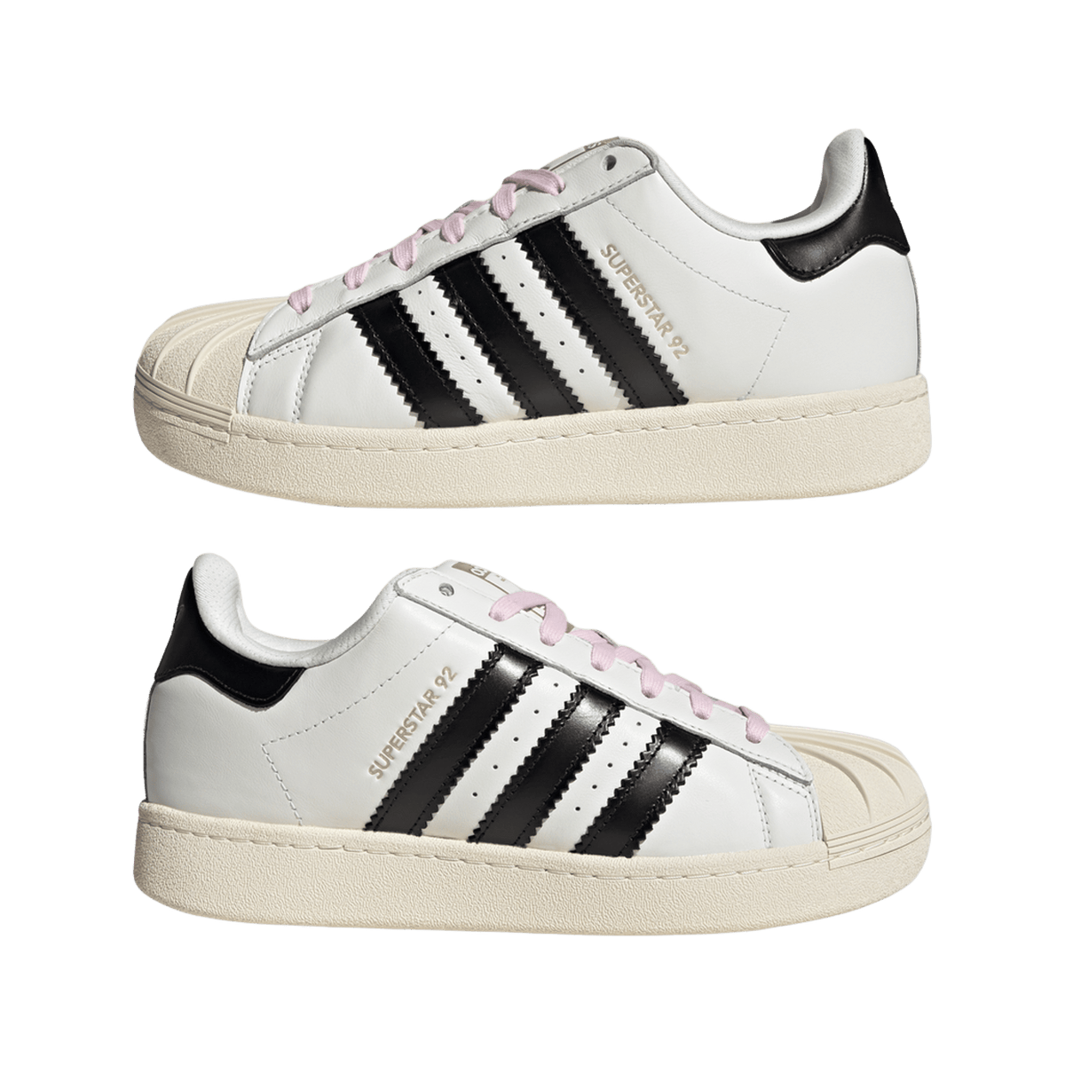 adidas Superstar 92 by Pharrell White Black
