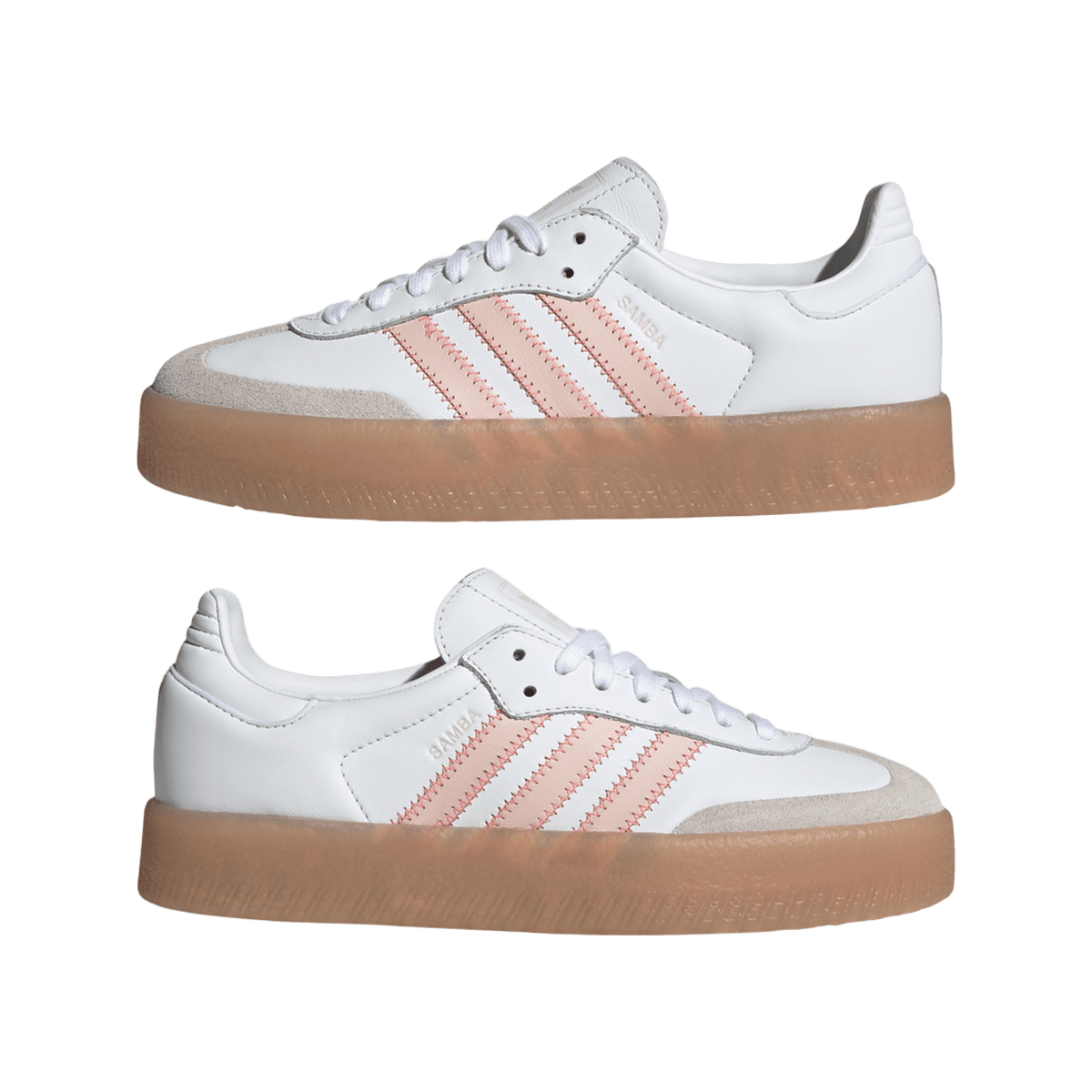 adidas Sambae White Sandy Pink Red (Women's)