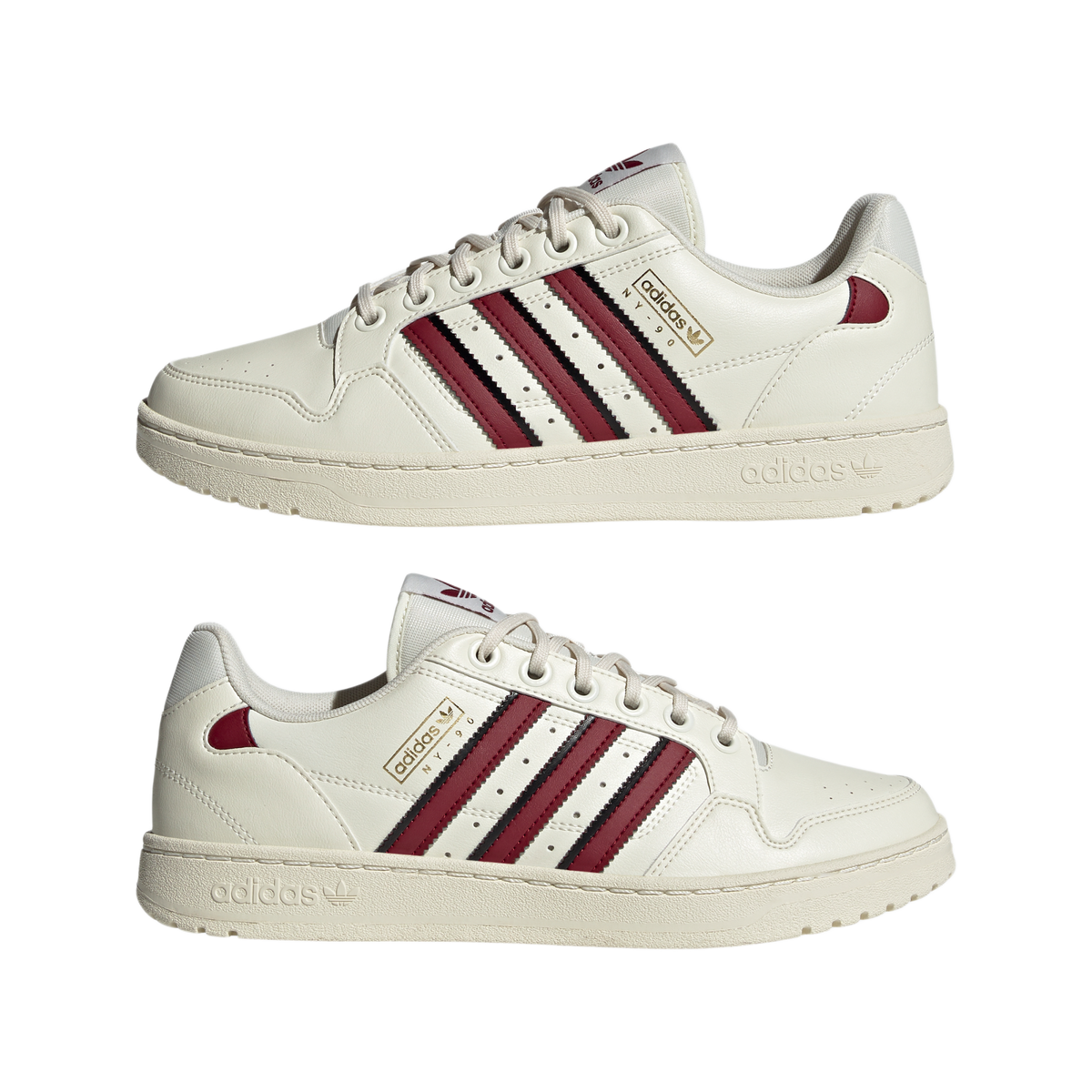 adidas NY 90 Off White Collegiate Burgundy