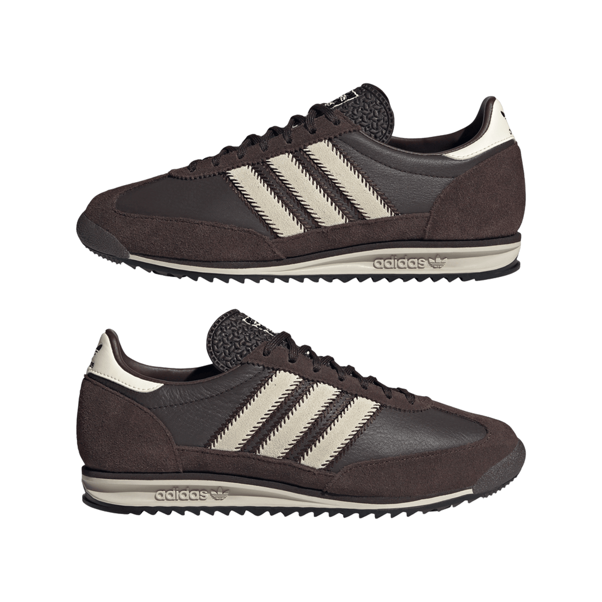 adidas SL 72 OG Dark Brown Cream White (Women's)