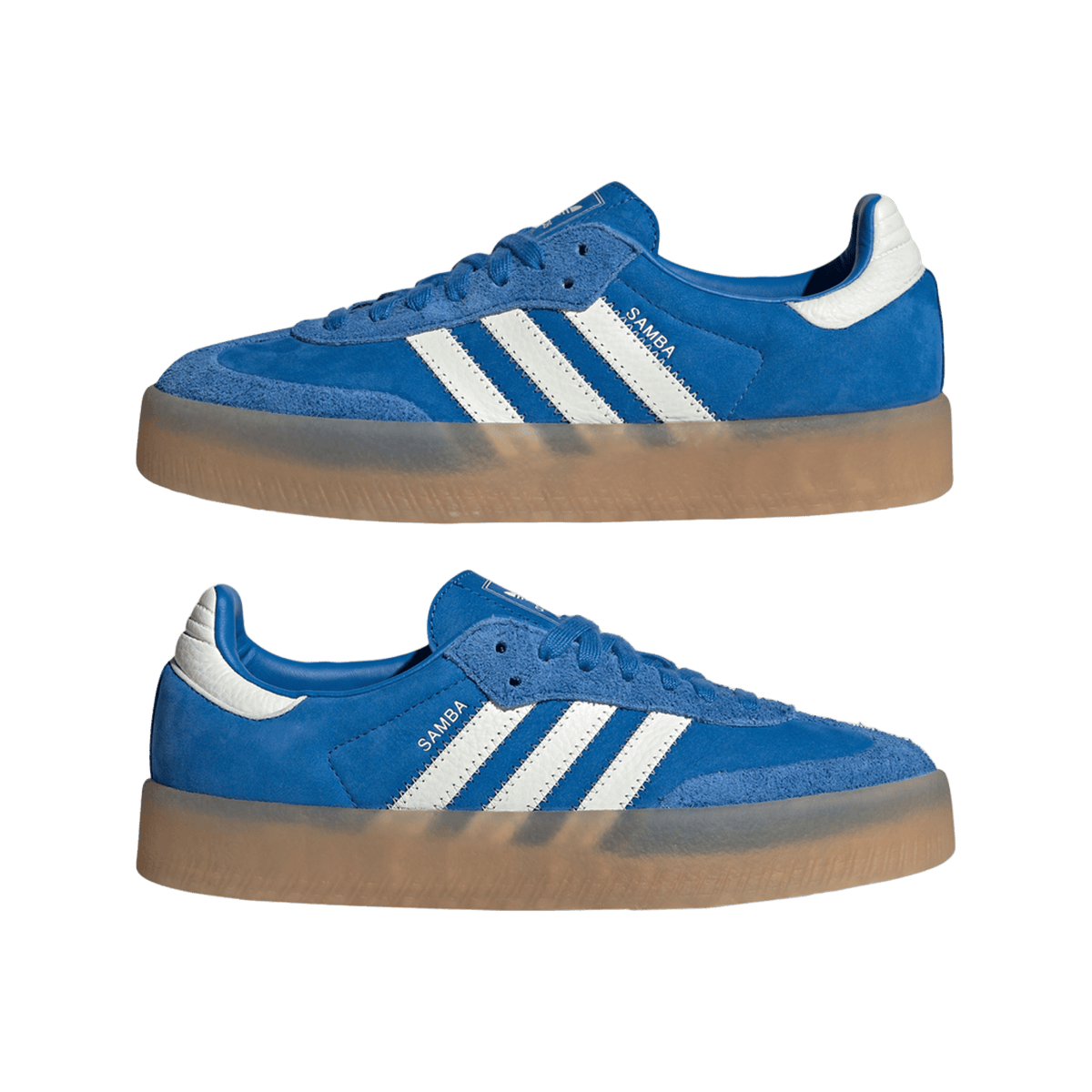 adidas Sambae Cloud White Silver Metallic Gum (Women's)