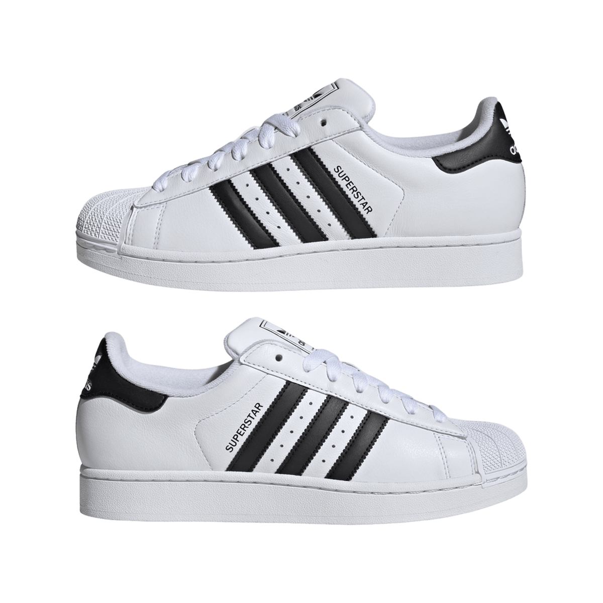 adidas Superstar II White Black