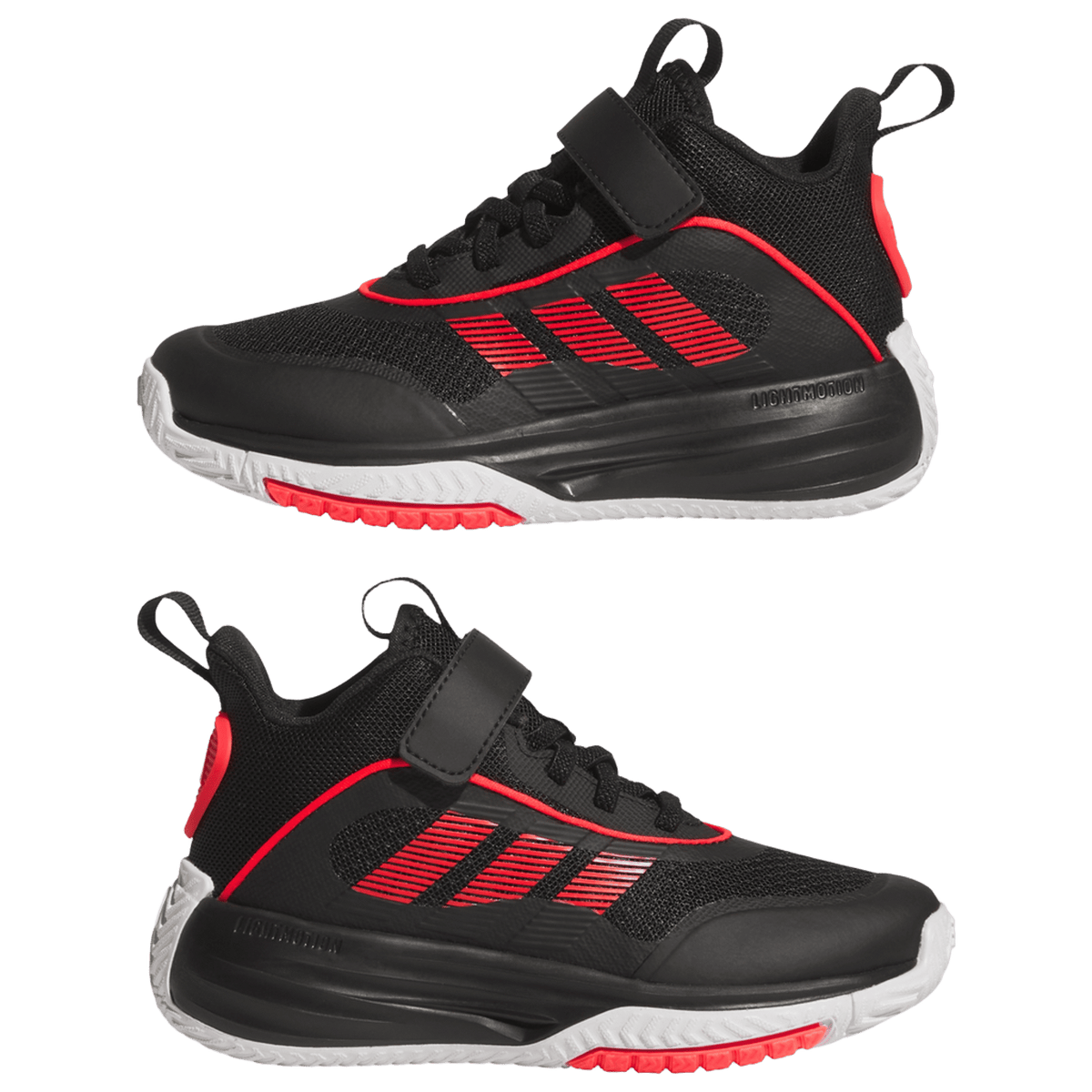 adidas Ownthegame 3.0 Black Lucid Red (GS)