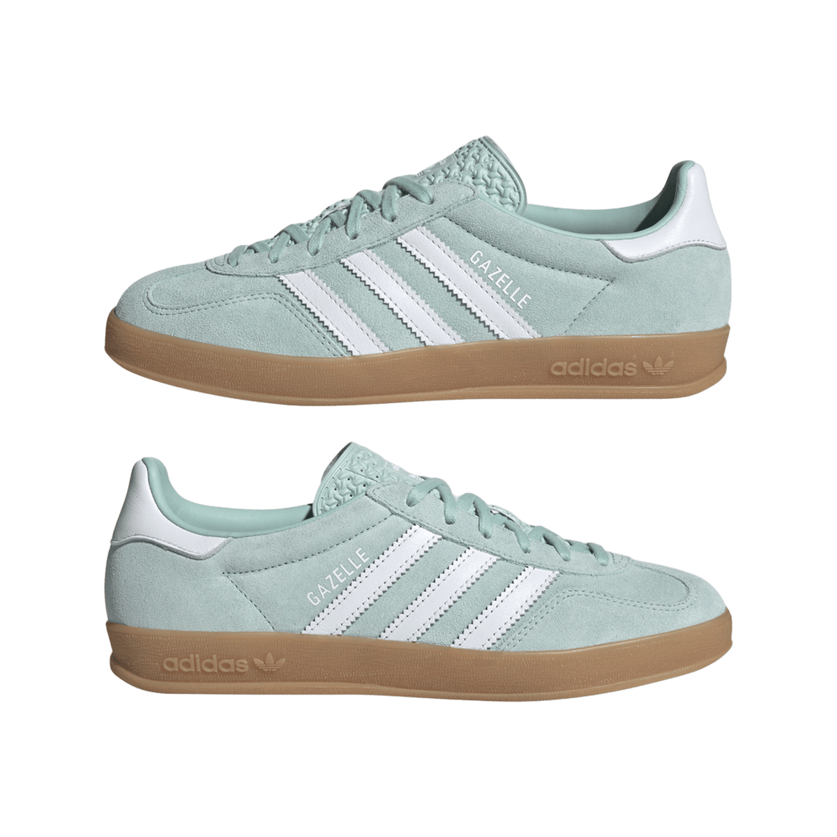 adidas Gazelle Indoor Ash Green White (Women's)