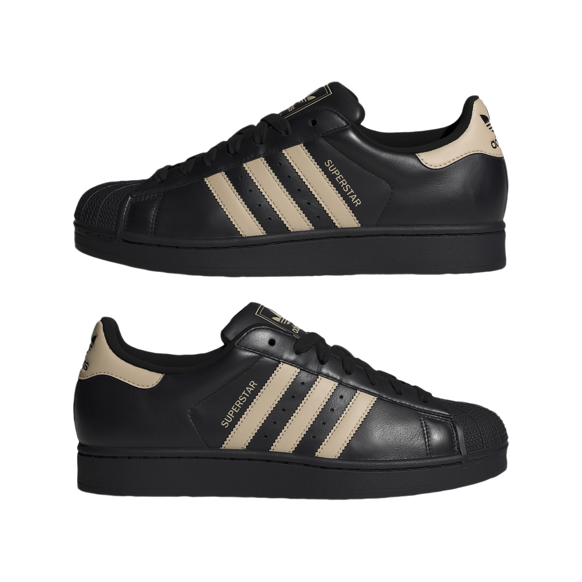 adidas Superstar II Core Black Stone Khaki
