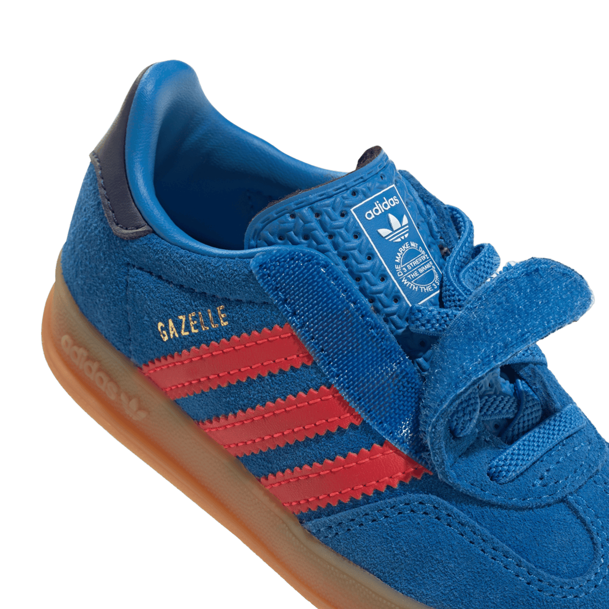 adidas Gazelle Indoor Comfort Closure Lucid Ray Blue Lucid Red (TD)